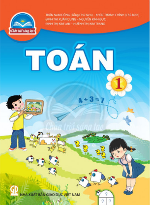 SÁCH GIÁO KHOA Toán lớp 1 - (CHÂN TRỜI SÁNG TẠO) 1