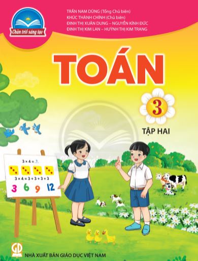 Sách giáo khoa Toán lớp 3 - tập 2 - (Chân trời) 1