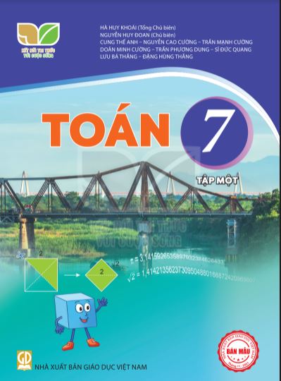 Sách giáo khoa Toán lớp 7 - tập 1 - (Kết nối) 1