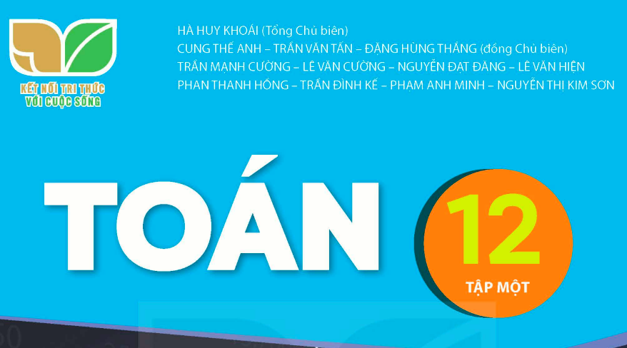 Sách Giáo Khoa Toán 12 - Kết nối TT - Tập 1 1