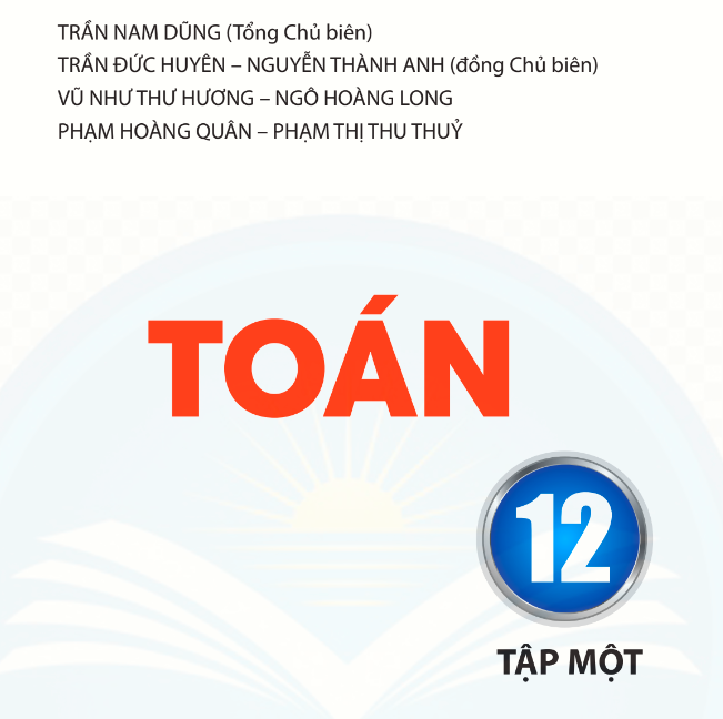 SGK TOÁN 12 tập 1 - CTST - 2024 1