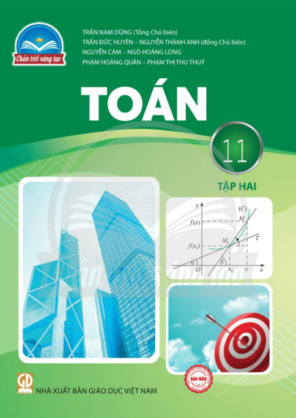 Sách giáo khoa Toán lớp 11 - tập 2 - (Chân trời) 1