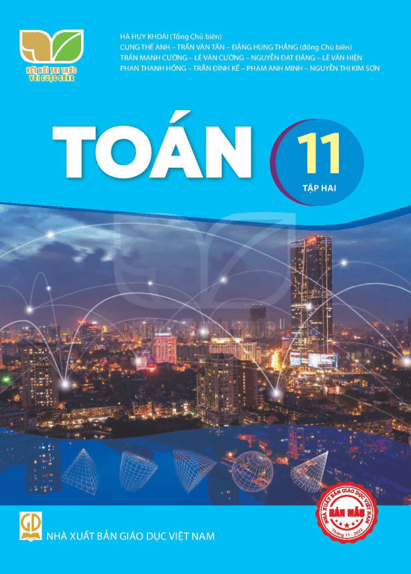 Sách giáo khoa Toán lớp 11 - tập 2 - (KNTT) 1