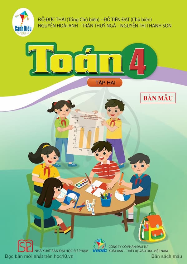 SÁCH GIÁO KHOA TOÁN 4 TẬP 2 CÁNH DỀU